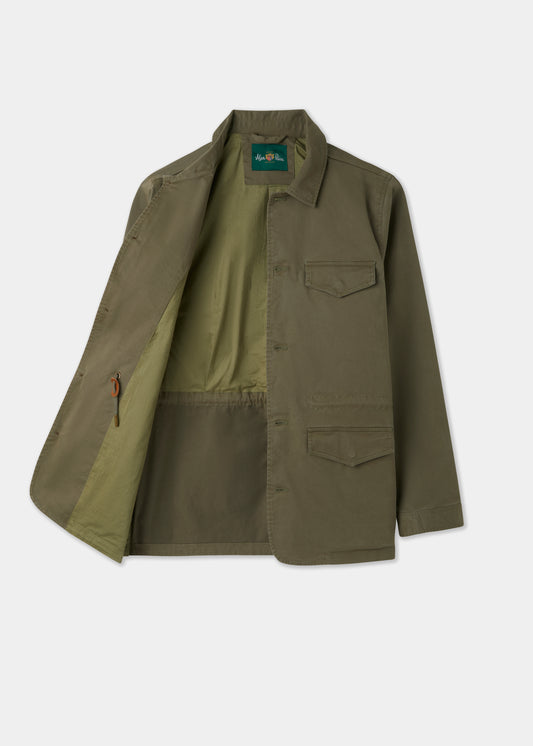 Men's Cotton Jacket in Green
