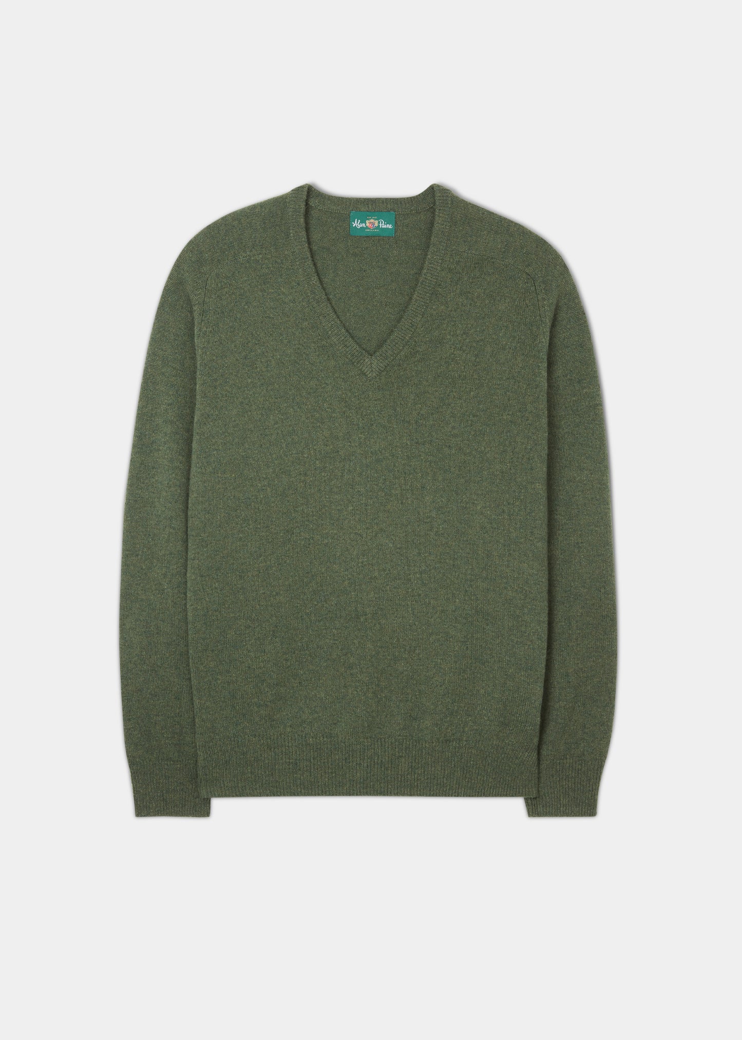 Hampshire Lambswool Jumper in Rosemary