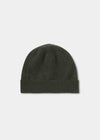 Tideswell Men's Knitted Wool Hat In Seaweed