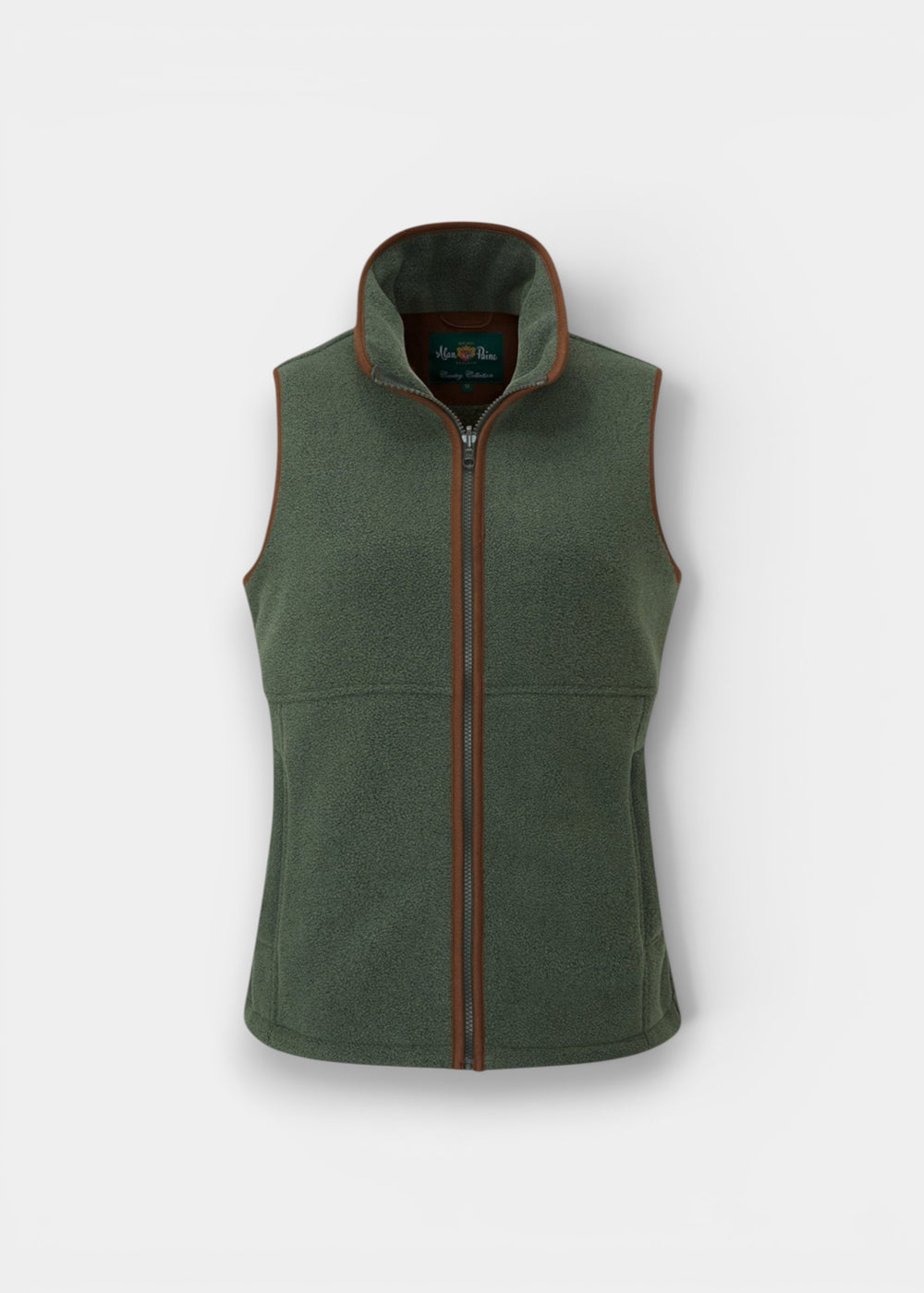 Aylsham Ladies Fleece Gilet In Cedar Green - Regular Fit