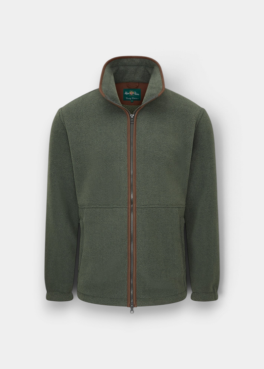 Aylsham Men's Fleece Jacket In Cedar Green