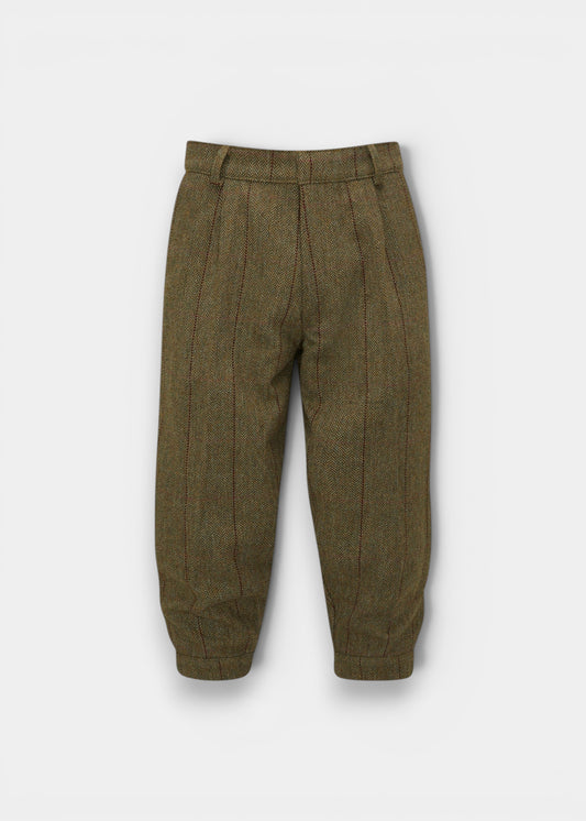 Rutland Men's Tweed Water Repellent Shooting Breeks in Oakley  -  Regular Fit