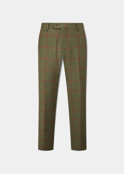 Combrook Men's Tweed Trousers In Reed