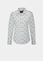 Lawen Ladies Printed Cotton Shirt - Floral Print