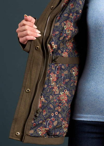 Lockwood Ladies Jacket In Olive