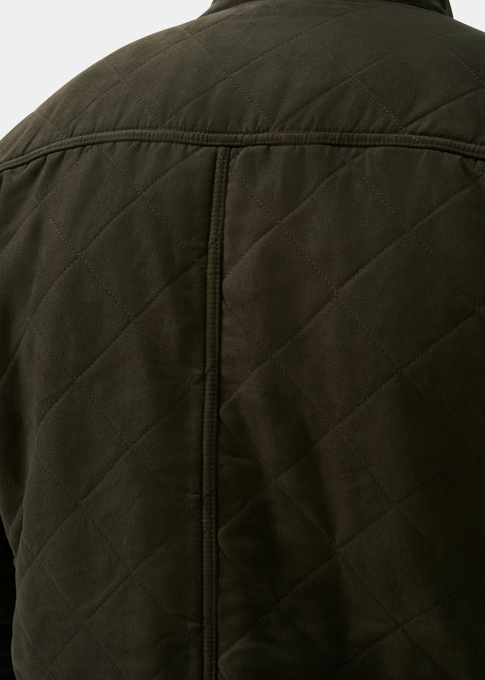 Felwell Men's Quilted Jacket In Olive - Regular Fit