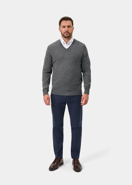 Haddington Cashmere Jumper in Derby - Regular Fit