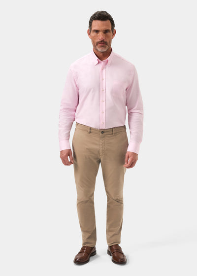 Men's Chino Trousers in Beige