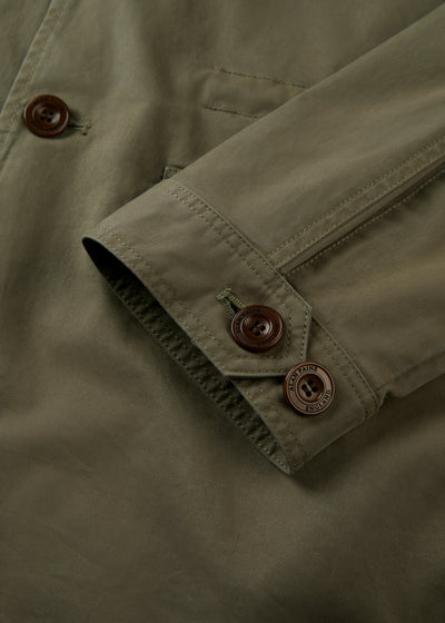 Men's Cotton Jacket in Green