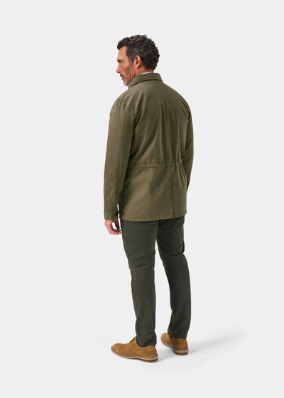 Men's Cotton Jacket in Green