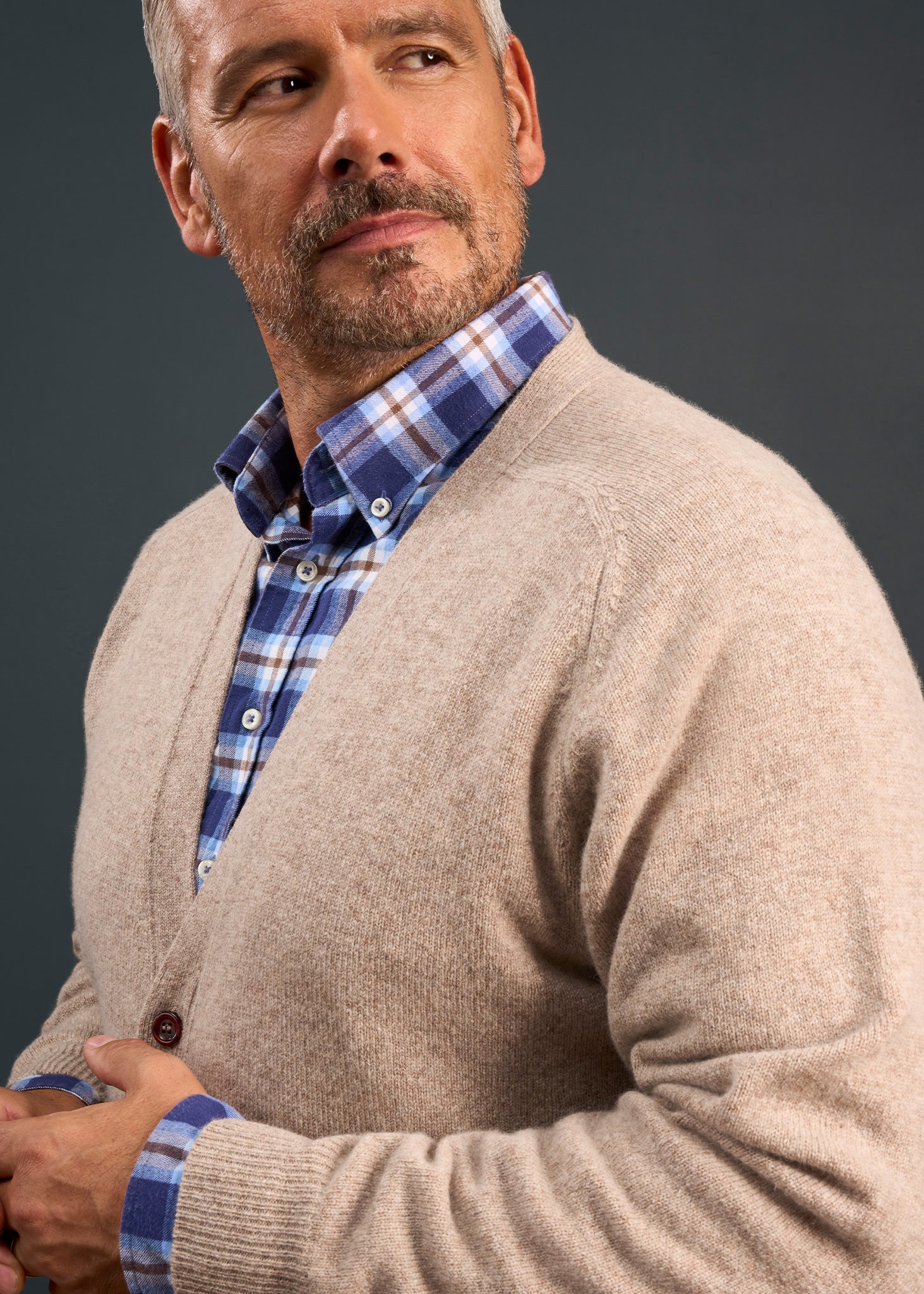 Mens-Lambswool-Cardigan-Cream