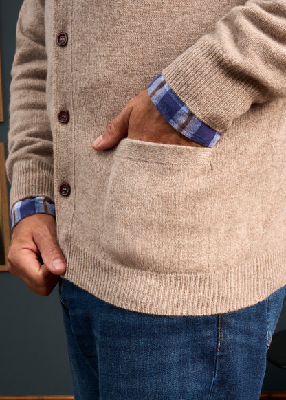 Mens-Lambswool-Cardigan-Cream