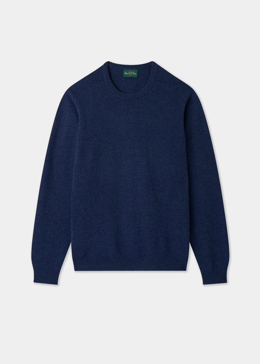 Men's Lambswool Crew Neck Jumper in Rhapsody