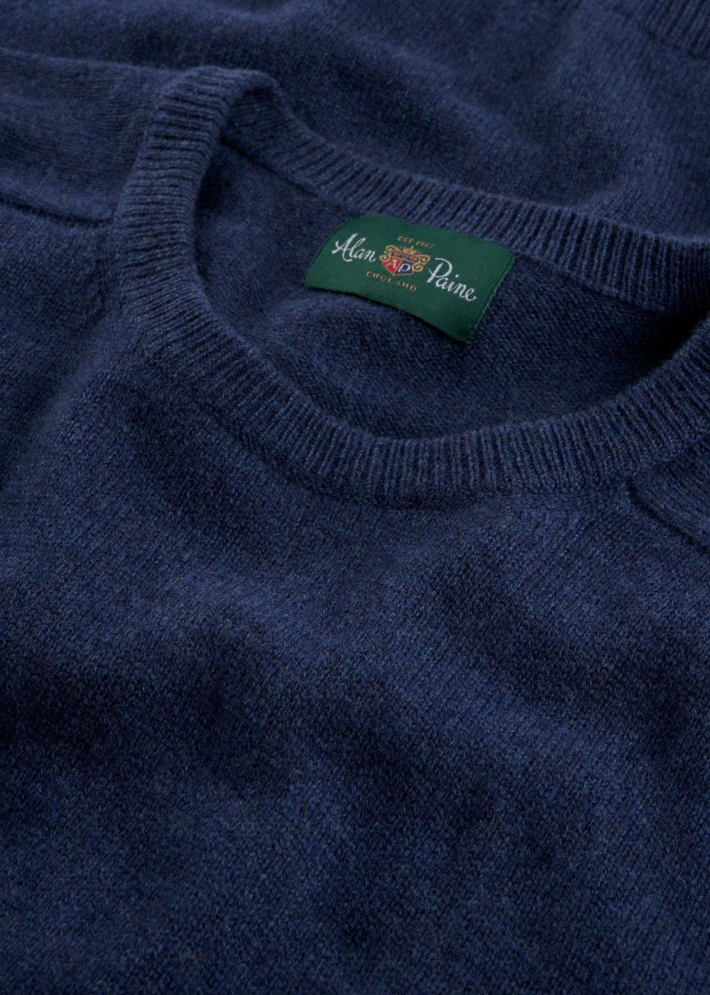 Men's Lambswool Crew Neck Jumper in Rhapsody