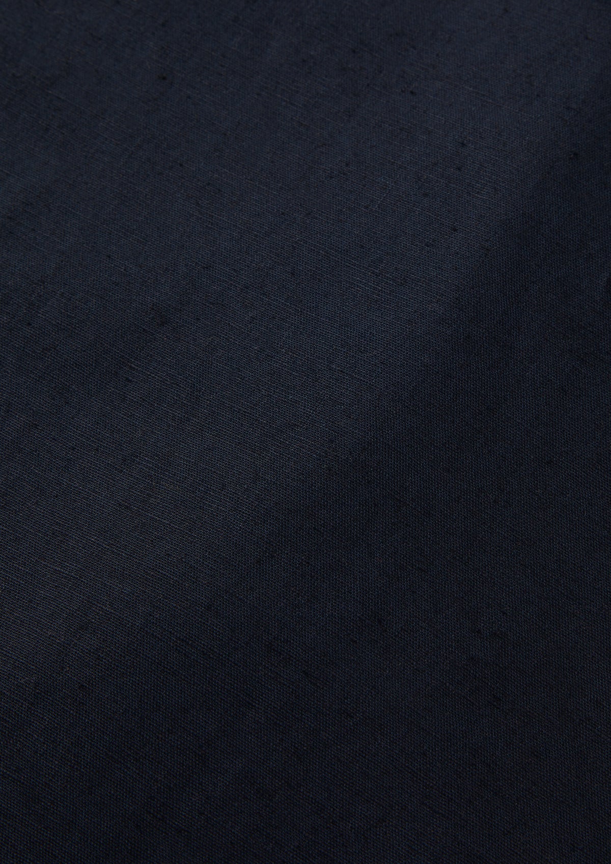 Men's Linen Cotton Bomber Jacket in Navy