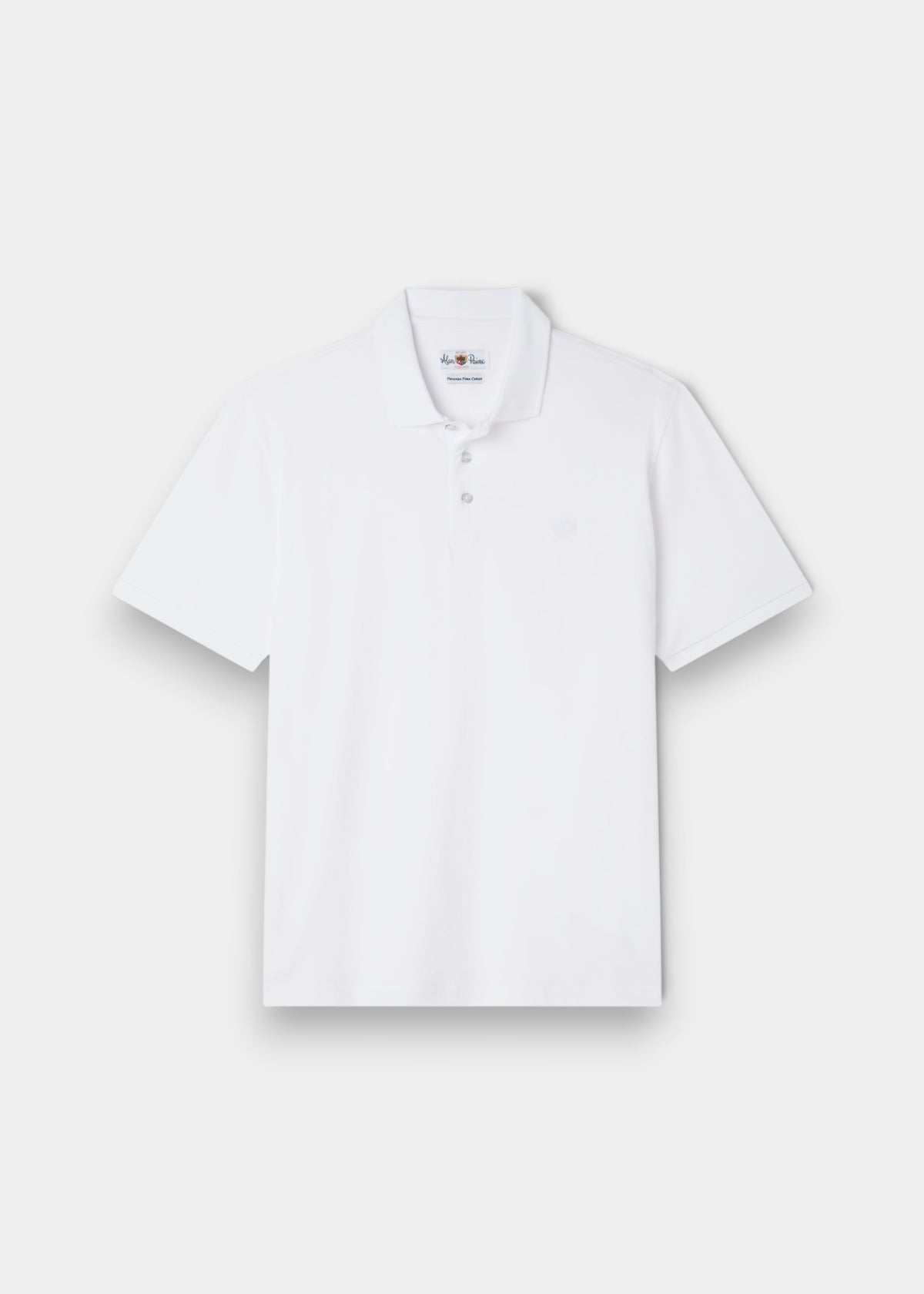 Fritton Pique Polo Shirt In White