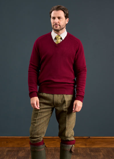 Rutland Men's Tweed Shooting Breeks In Oakley