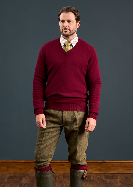 Rutland Men's Tweed Shooting Breeks In Oakley