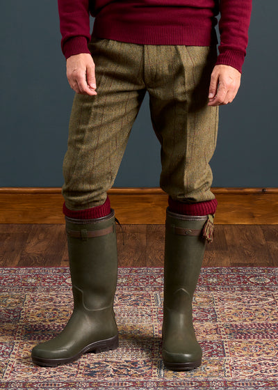 Rutland Men's Tweed Shooting Breeks In Oakley