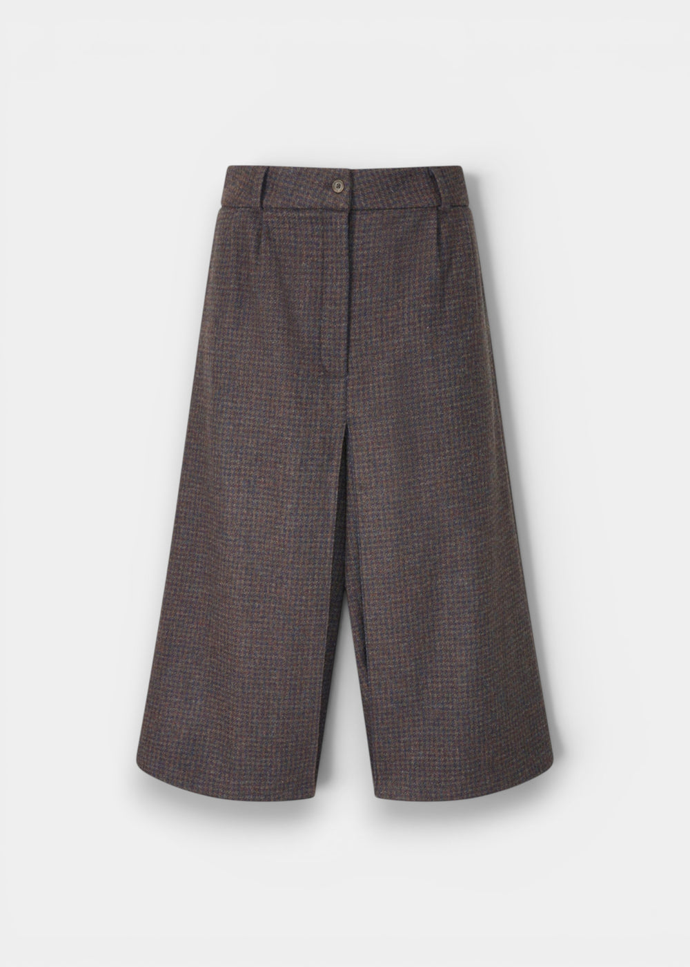 Surrey Ladies Tweed Water Repellent Culottes in Bramble  -  Regular Fit
