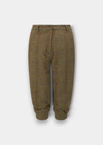 Combrook Ladies Tweed Shooting Breeks In Laurel