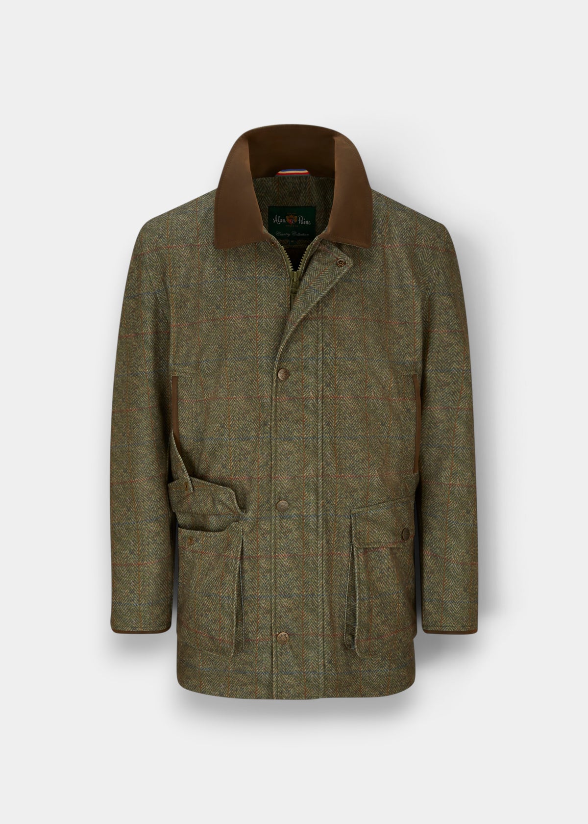 Didsmere Men's Technical Tweed Coat In Firth - Regular Fit
