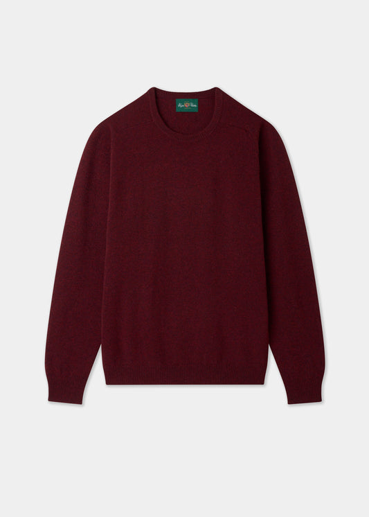 Red jumper on a white background
