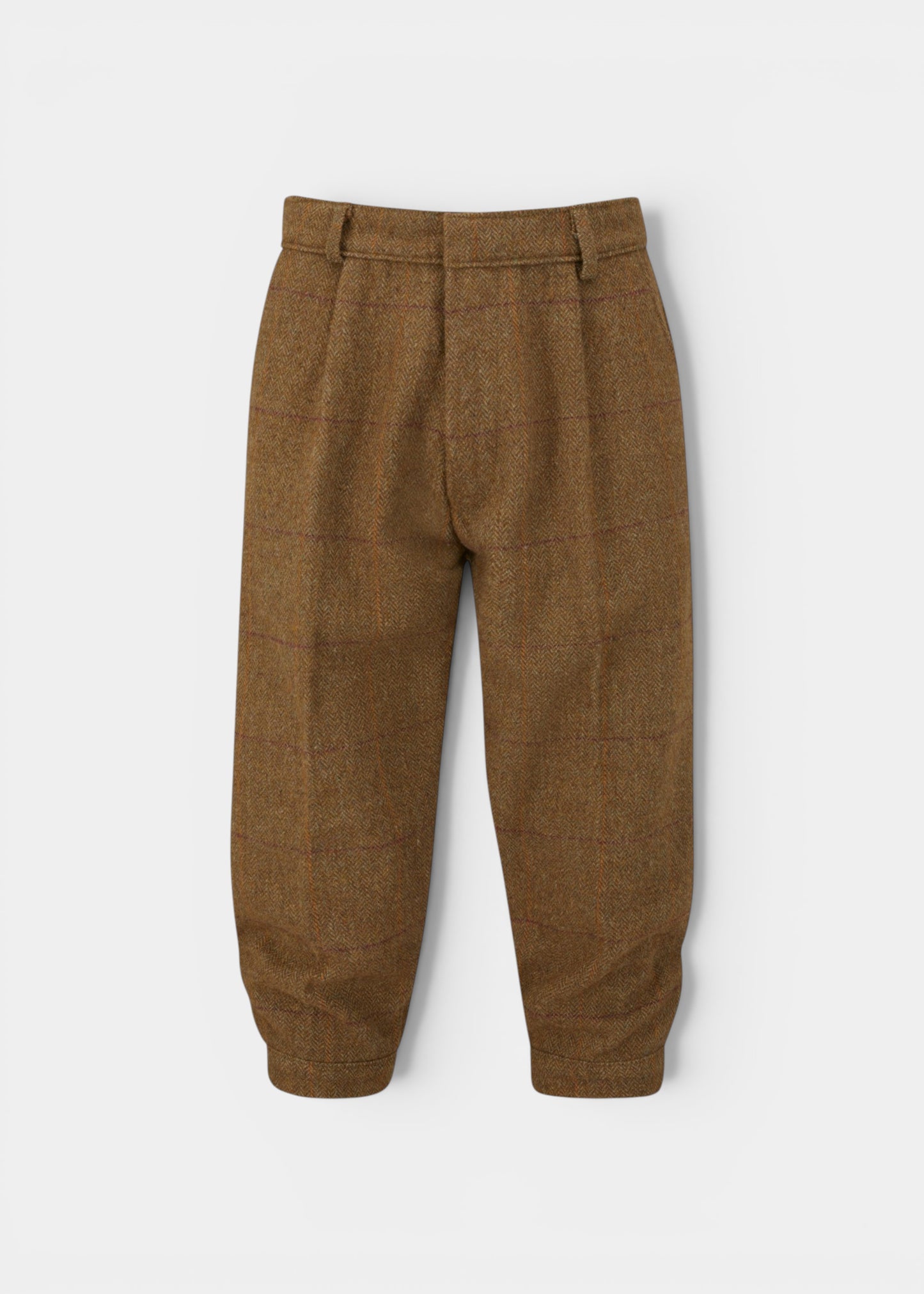 Rutland Men's Tweed Water Repellent Shooting Breeks in Birch -  Regular Fit